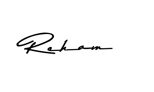 Also we have Reham name is the best signature style. Create professional handwritten signature collection using Asem Kandis PERSONAL USE autograph style. Reham signature style 9 images and pictures png