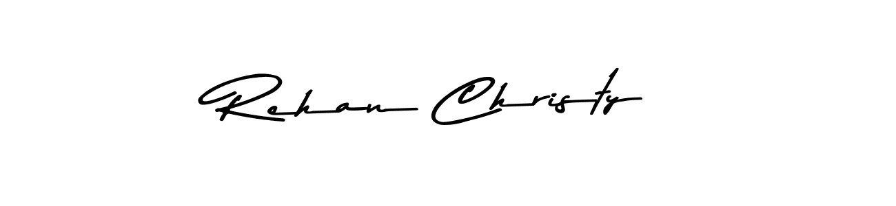 How to Draw Rehan Christy signature style? Asem Kandis PERSONAL USE is a latest design signature styles for name Rehan Christy. Rehan Christy signature style 9 images and pictures png