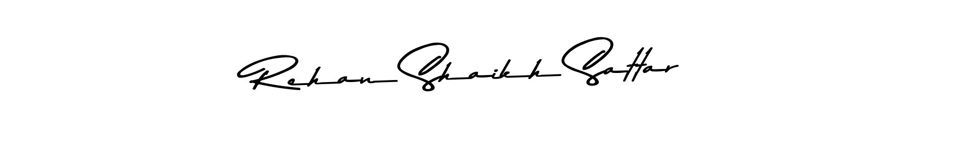 The best way (Asem Kandis PERSONAL USE) to make a short signature is to pick only two or three words in your name. The name Rehan Shaikh Sattar include a total of six letters. For converting this name. Rehan Shaikh Sattar signature style 9 images and pictures png