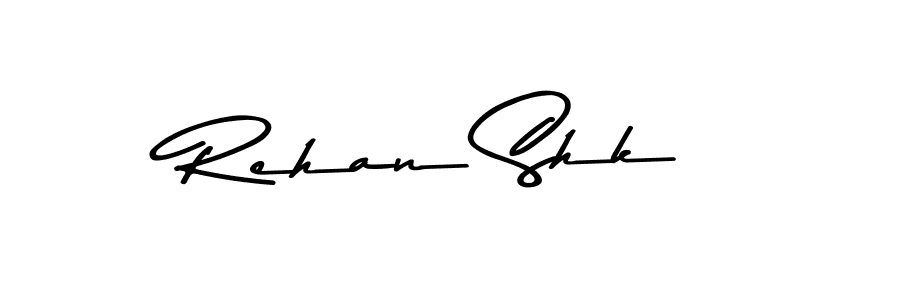 You can use this online signature creator to create a handwritten signature for the name Rehan Shk. This is the best online autograph maker. Rehan Shk signature style 9 images and pictures png