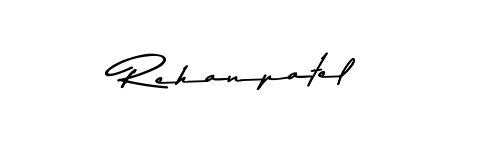 Use a signature maker to create a handwritten signature online. With this signature software, you can design (Asem Kandis PERSONAL USE) your own signature for name Rehanpatel. Rehanpatel signature style 9 images and pictures png