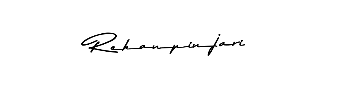 Also You can easily find your signature by using the search form. We will create Rehanpinjari name handwritten signature images for you free of cost using Asem Kandis PERSONAL USE sign style. Rehanpinjari signature style 9 images and pictures png