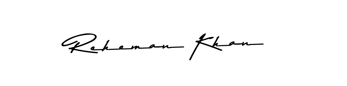 Similarly Asem Kandis PERSONAL USE is the best handwritten signature design. Signature creator online .You can use it as an online autograph creator for name Reheman Khan. Reheman Khan signature style 9 images and pictures png