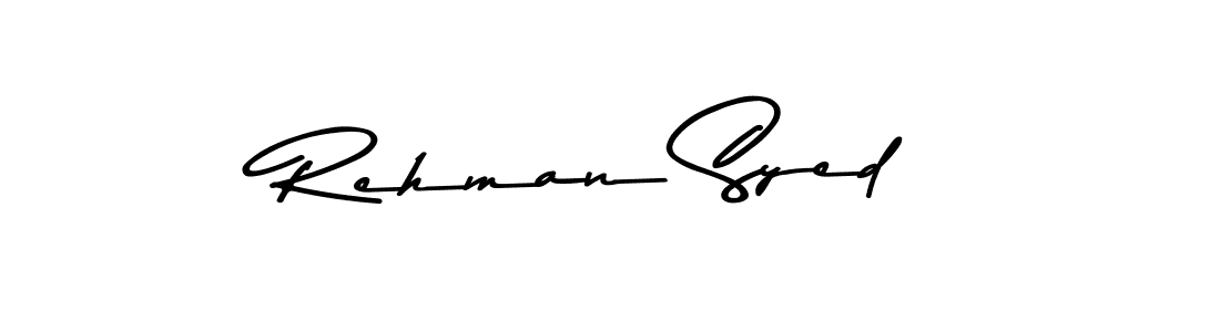 How to make Rehman Syed name signature. Use Asem Kandis PERSONAL USE style for creating short signs online. This is the latest handwritten sign. Rehman Syed signature style 9 images and pictures png