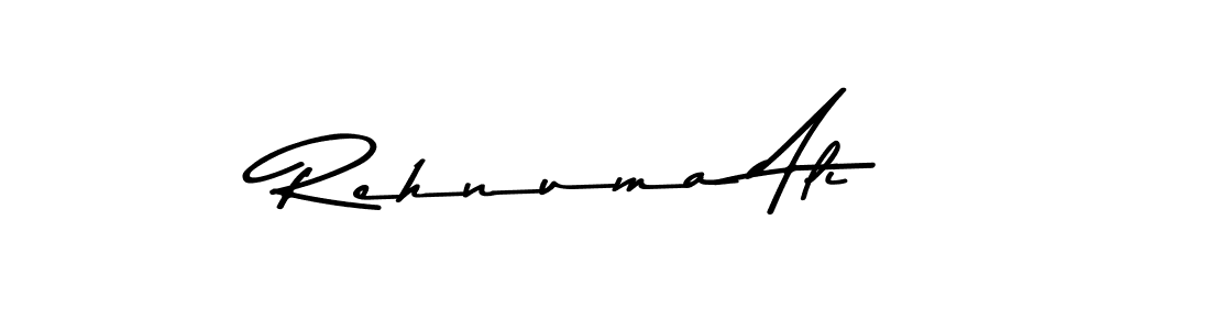 Rehnuma Ali stylish signature style. Best Handwritten Sign (Asem Kandis PERSONAL USE) for my name. Handwritten Signature Collection Ideas for my name Rehnuma Ali. Rehnuma Ali signature style 9 images and pictures png