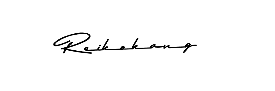 Create a beautiful signature design for name Reikokang. With this signature (Asem Kandis PERSONAL USE) fonts, you can make a handwritten signature for free. Reikokang signature style 9 images and pictures png