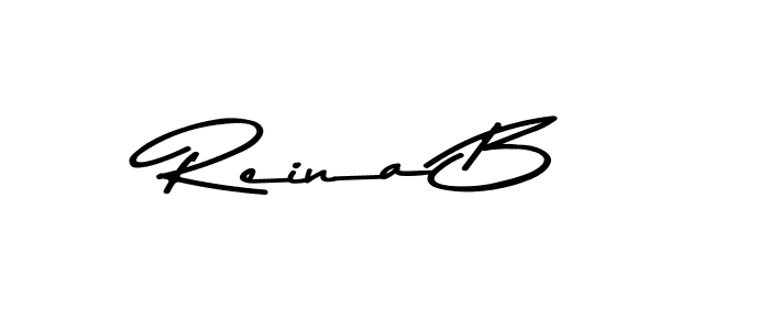 Asem Kandis PERSONAL USE is a professional signature style that is perfect for those who want to add a touch of class to their signature. It is also a great choice for those who want to make their signature more unique. Get Reina B name to fancy signature for free. Reina B signature style 9 images and pictures png