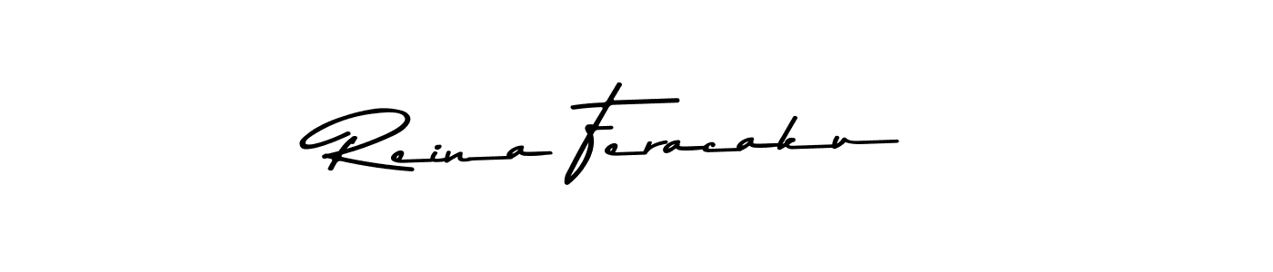 Asem Kandis PERSONAL USE is a professional signature style that is perfect for those who want to add a touch of class to their signature. It is also a great choice for those who want to make their signature more unique. Get Reina Feracaku name to fancy signature for free. Reina Feracaku signature style 9 images and pictures png