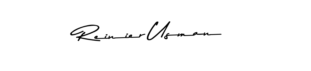 Also we have Reinier Usman name is the best signature style. Create professional handwritten signature collection using Asem Kandis PERSONAL USE autograph style. Reinier Usman signature style 9 images and pictures png