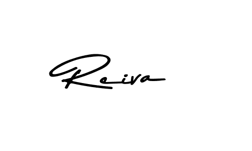 Asem Kandis PERSONAL USE is a professional signature style that is perfect for those who want to add a touch of class to their signature. It is also a great choice for those who want to make their signature more unique. Get Reiva name to fancy signature for free. Reiva signature style 9 images and pictures png