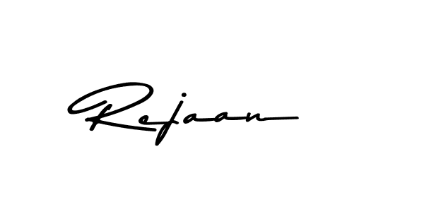How to make Rejaan signature? Asem Kandis PERSONAL USE is a professional autograph style. Create handwritten signature for Rejaan name. Rejaan signature style 9 images and pictures png