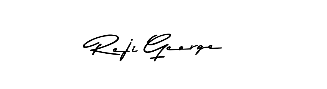 if you are searching for the best signature style for your name Reji George. so please give up your signature search. here we have designed multiple signature styles  using Asem Kandis PERSONAL USE. Reji George signature style 9 images and pictures png