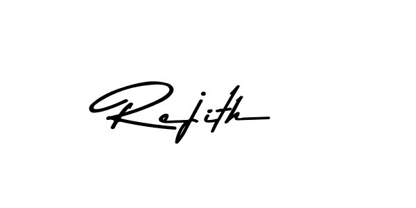 You can use this online signature creator to create a handwritten signature for the name Rejith. This is the best online autograph maker. Rejith signature style 9 images and pictures png