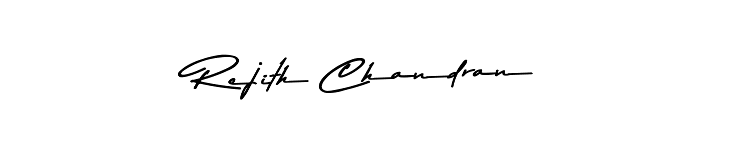 How to Draw Rejith Chandran signature style? Asem Kandis PERSONAL USE is a latest design signature styles for name Rejith Chandran. Rejith Chandran signature style 9 images and pictures png