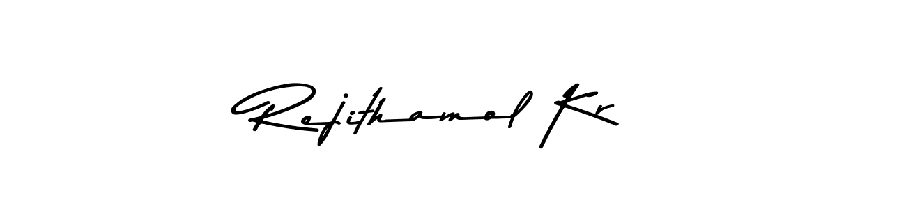 How to make Rejithamol Kr signature? Asem Kandis PERSONAL USE is a professional autograph style. Create handwritten signature for Rejithamol Kr name. Rejithamol Kr signature style 9 images and pictures png