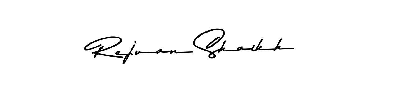 How to Draw Rejuan Shaikh signature style? Asem Kandis PERSONAL USE is a latest design signature styles for name Rejuan Shaikh. Rejuan Shaikh signature style 9 images and pictures png