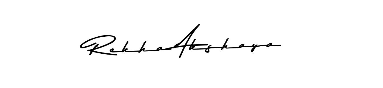 Check out images of Autograph of Rekha Akshaya name. Actor Rekha Akshaya Signature Style. Asem Kandis PERSONAL USE is a professional sign style online. Rekha Akshaya signature style 9 images and pictures png