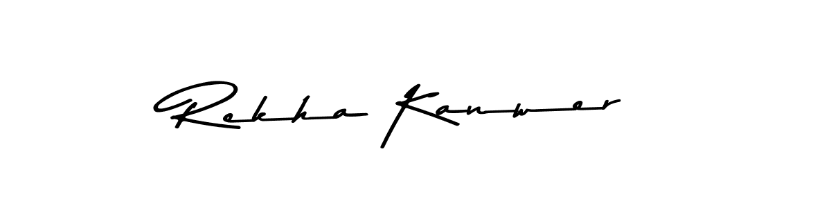 Similarly Asem Kandis PERSONAL USE is the best handwritten signature design. Signature creator online .You can use it as an online autograph creator for name Rekha Kanwer. Rekha Kanwer signature style 9 images and pictures png