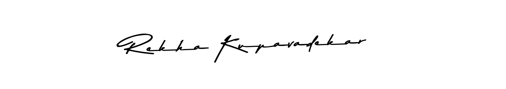 if you are searching for the best signature style for your name Rekha Kupavadekar. so please give up your signature search. here we have designed multiple signature styles  using Asem Kandis PERSONAL USE. Rekha Kupavadekar signature style 9 images and pictures png
