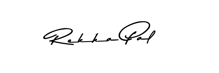 Make a beautiful signature design for name Rekha Pal. With this signature (Asem Kandis PERSONAL USE) style, you can create a handwritten signature for free. Rekha Pal signature style 9 images and pictures png