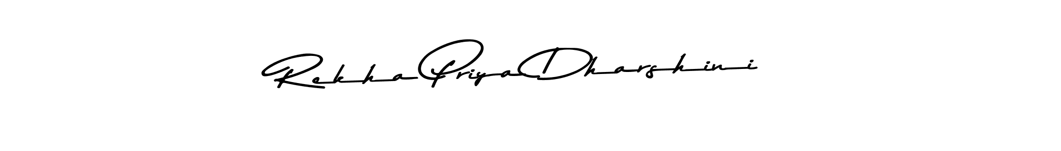 Use a signature maker to create a handwritten signature online. With this signature software, you can design (Asem Kandis PERSONAL USE) your own signature for name Rekha Priya Dharshini. Rekha Priya Dharshini signature style 9 images and pictures png