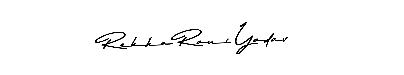 Similarly Asem Kandis PERSONAL USE is the best handwritten signature design. Signature creator online .You can use it as an online autograph creator for name Rekha Rani Yadav. Rekha Rani Yadav signature style 9 images and pictures png