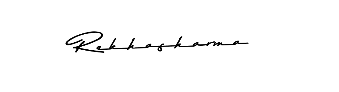 The best way (Asem Kandis PERSONAL USE) to make a short signature is to pick only two or three words in your name. The name Rekhasharma include a total of six letters. For converting this name. Rekhasharma signature style 9 images and pictures png