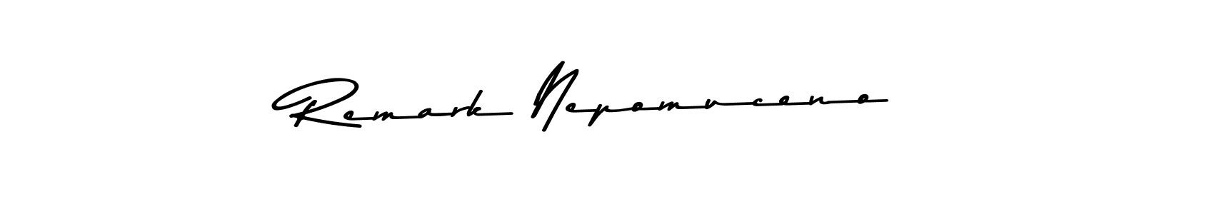 It looks lik you need a new signature style for name Remark Nepomuceno. Design unique handwritten (Asem Kandis PERSONAL USE) signature with our free signature maker in just a few clicks. Remark Nepomuceno signature style 9 images and pictures png