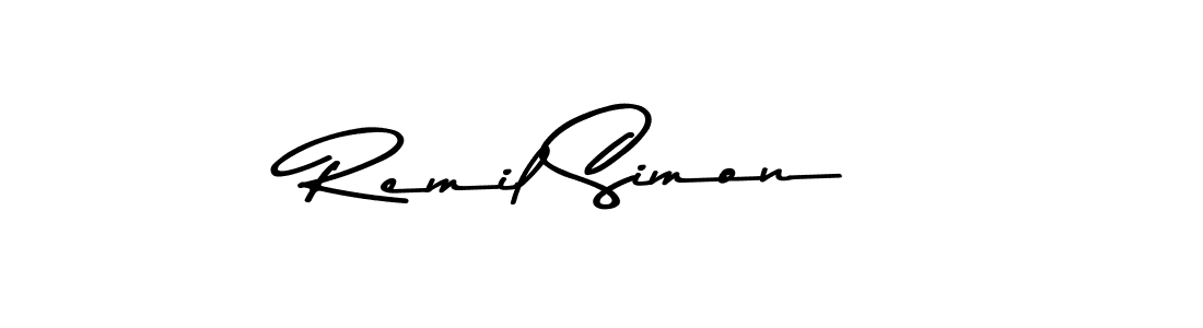 Check out images of Autograph of Remil Simon name. Actor Remil Simon Signature Style. Asem Kandis PERSONAL USE is a professional sign style online. Remil Simon signature style 9 images and pictures png