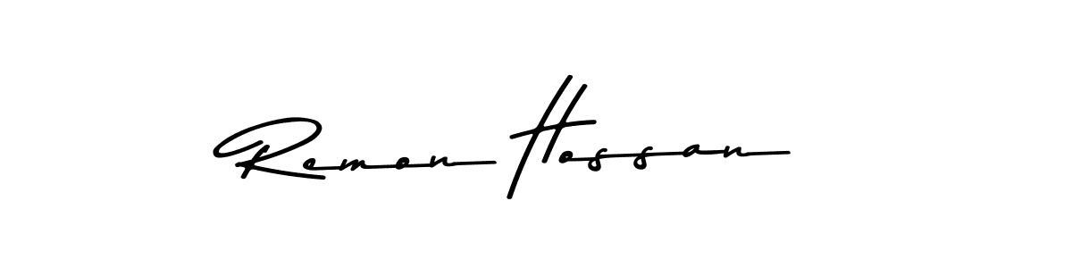 Once you've used our free online signature maker to create your best signature Asem Kandis PERSONAL USE style, it's time to enjoy all of the benefits that Remon Hossan name signing documents. Remon Hossan signature style 9 images and pictures png