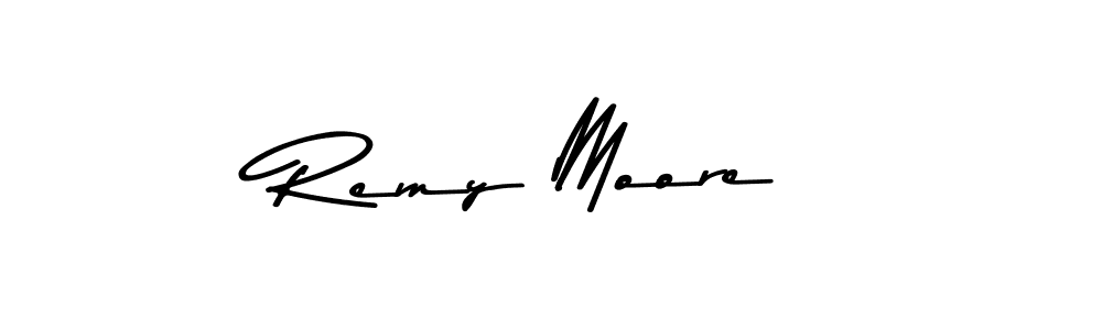 Create a beautiful signature design for name Remy Moore. With this signature (Asem Kandis PERSONAL USE) fonts, you can make a handwritten signature for free. Remy Moore signature style 9 images and pictures png