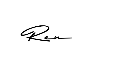 How to Draw Ren ! signature style? Asem Kandis PERSONAL USE is a latest design signature styles for name Ren !. Ren ! signature style 9 images and pictures png