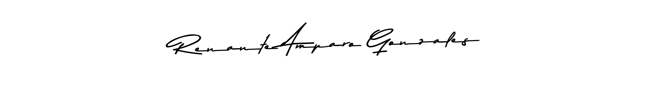 Use a signature maker to create a handwritten signature online. With this signature software, you can design (Asem Kandis PERSONAL USE) your own signature for name Renante Amparo Gonzales. Renante Amparo Gonzales signature style 9 images and pictures png