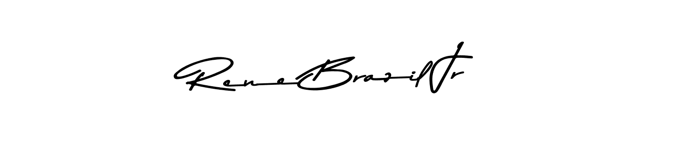 Rene Brazil Jr stylish signature style. Best Handwritten Sign (Asem Kandis PERSONAL USE) for my name. Handwritten Signature Collection Ideas for my name Rene Brazil Jr. Rene Brazil Jr signature style 9 images and pictures png