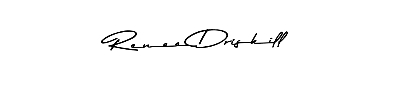 Renee Driskill stylish signature style. Best Handwritten Sign (Asem Kandis PERSONAL USE) for my name. Handwritten Signature Collection Ideas for my name Renee Driskill. Renee Driskill signature style 9 images and pictures png