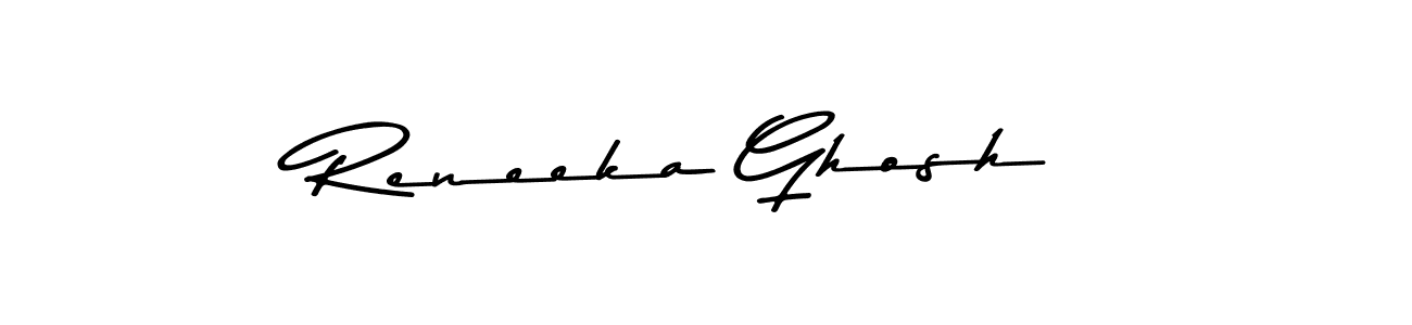 Similarly Asem Kandis PERSONAL USE is the best handwritten signature design. Signature creator online .You can use it as an online autograph creator for name Reneeka Ghosh. Reneeka Ghosh signature style 9 images and pictures png