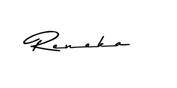 Create a beautiful signature design for name Reneka. With this signature (Asem Kandis PERSONAL USE) fonts, you can make a handwritten signature for free. Reneka signature style 9 images and pictures png