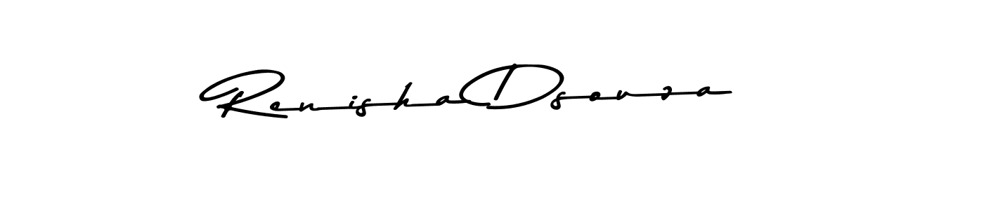 Similarly Asem Kandis PERSONAL USE is the best handwritten signature design. Signature creator online .You can use it as an online autograph creator for name Renisha Dsouza. Renisha Dsouza signature style 9 images and pictures png