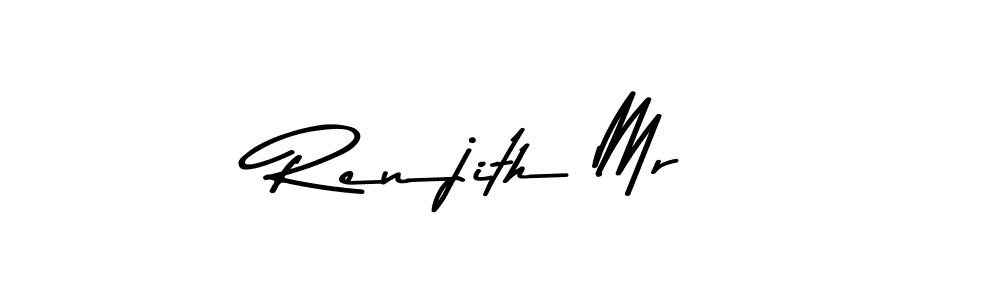 Design your own signature with our free online signature maker. With this signature software, you can create a handwritten (Asem Kandis PERSONAL USE) signature for name Renjith Mr. Renjith Mr signature style 9 images and pictures png