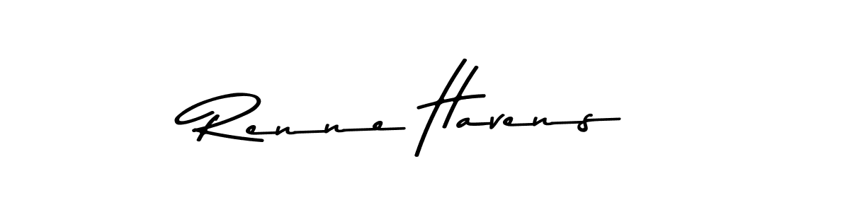 The best way (Asem Kandis PERSONAL USE) to make a short signature is to pick only two or three words in your name. The name Renne Havens include a total of six letters. For converting this name. Renne Havens signature style 9 images and pictures png
