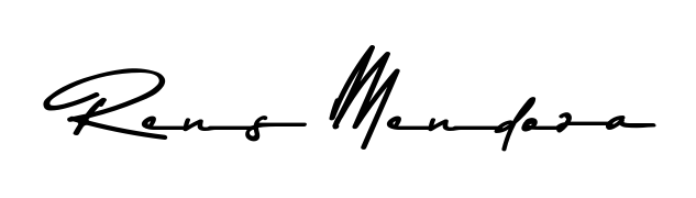 Make a beautiful signature design for name Rens Mendoza. With this signature (Asem Kandis PERSONAL USE) style, you can create a handwritten signature for free. Rens Mendoza signature style 9 images and pictures png