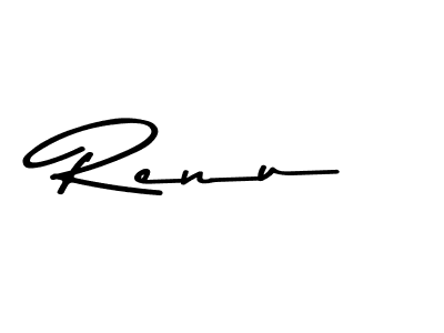 You should practise on your own different ways (Asem Kandis PERSONAL USE) to write your name (Renu) in signature. don't let someone else do it for you. Renu signature style 9 images and pictures png