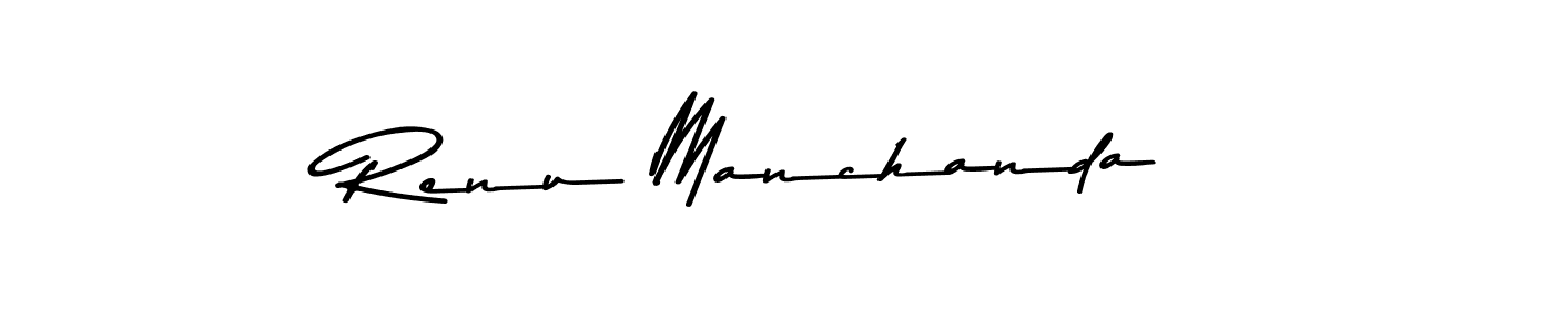 Make a short Renu Manchanda signature style. Manage your documents anywhere anytime using Asem Kandis PERSONAL USE. Create and add eSignatures, submit forms, share and send files easily. Renu Manchanda signature style 9 images and pictures png