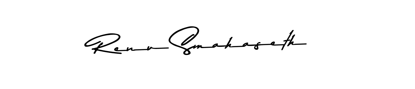 Similarly Asem Kandis PERSONAL USE is the best handwritten signature design. Signature creator online .You can use it as an online autograph creator for name Renu Smahaseth. Renu Smahaseth signature style 9 images and pictures png