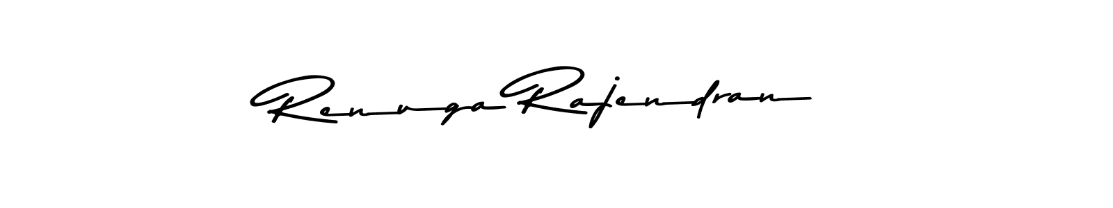 Make a beautiful signature design for name Renuga Rajendran. With this signature (Asem Kandis PERSONAL USE) style, you can create a handwritten signature for free. Renuga Rajendran signature style 9 images and pictures png