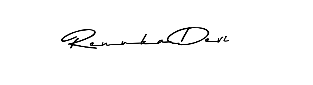 Design your own signature with our free online signature maker. With this signature software, you can create a handwritten (Asem Kandis PERSONAL USE) signature for name Renuka Devi. Renuka Devi signature style 9 images and pictures png