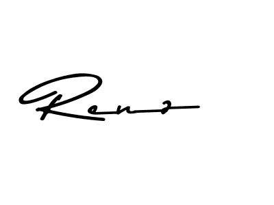 Design your own signature with our free online signature maker. With this signature software, you can create a handwritten (Asem Kandis PERSONAL USE) signature for name Renz. Renz signature style 9 images and pictures png