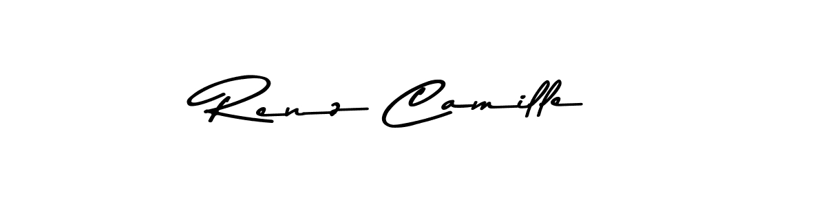 Make a beautiful signature design for name Renz Camille. Use this online signature maker to create a handwritten signature for free. Renz Camille signature style 9 images and pictures png