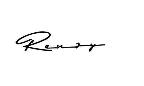 Use a signature maker to create a handwritten signature online. With this signature software, you can design (Asem Kandis PERSONAL USE) your own signature for name Renzy. Renzy signature style 9 images and pictures png
