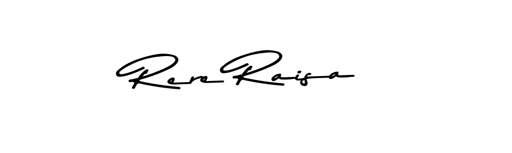 You should practise on your own different ways (Asem Kandis PERSONAL USE) to write your name (Rere Raisa) in signature. don't let someone else do it for you. Rere Raisa signature style 9 images and pictures png